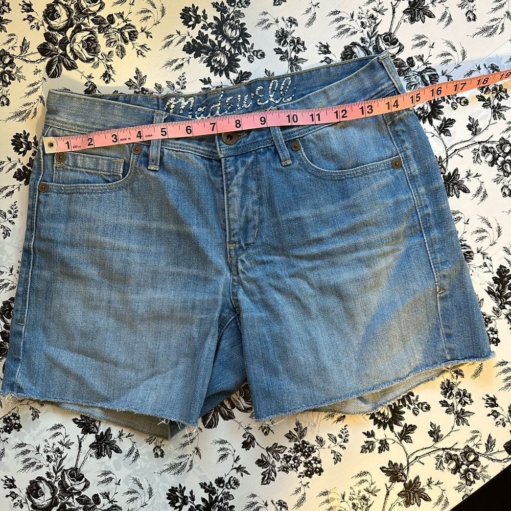 Madewell Relaxed Denim Shorts Size 25